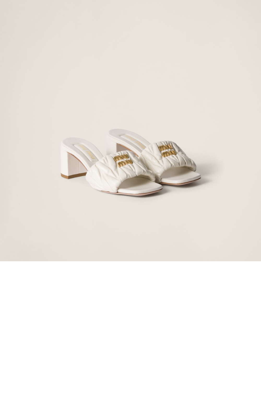 미러급레플리카사이트 | 명품레플리카 전문 쇼핑몰  | A퀄리티 - 마테라쎄 나파 가죽 슬라이드 5XX657 &gt; 미우미우