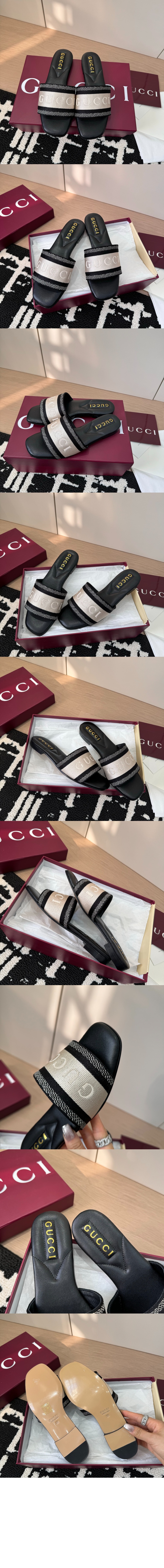 미러급레플리카사이트 | 명품레플리카 전문 쇼핑몰  | A퀄리티 - 슬라이드 샌들 817564 > 구찌