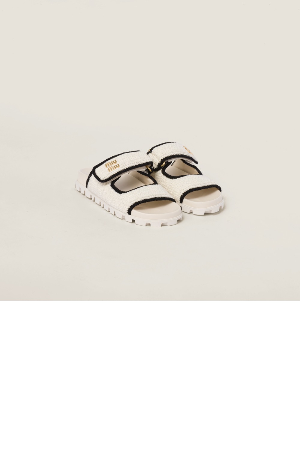 미러급레플리카사이트 | 명품레플리카 전문 쇼핑몰  | A퀄리티 - 크로셰 니트 슬라이드 샌들 5XX641 &gt; 미우미우