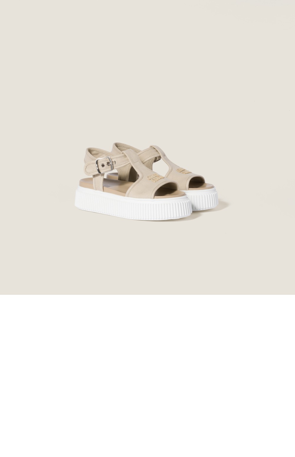 미러급레플리카사이트 | 명품레플리카 전문 쇼핑몰  | A퀄리티 - 데님 플랫폼 샌들 5X402E &gt; 미우미우