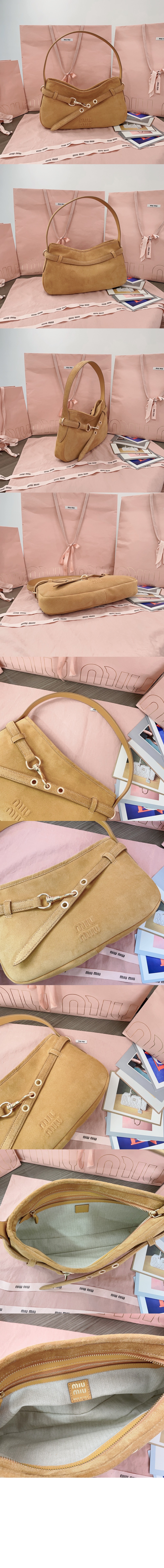 미러급레플리카사이트 | 명품레플리카 전문 쇼핑몰  | A퀄리티 - 스웨이드 아방뛰르백 5BC182 &gt; 미우미우