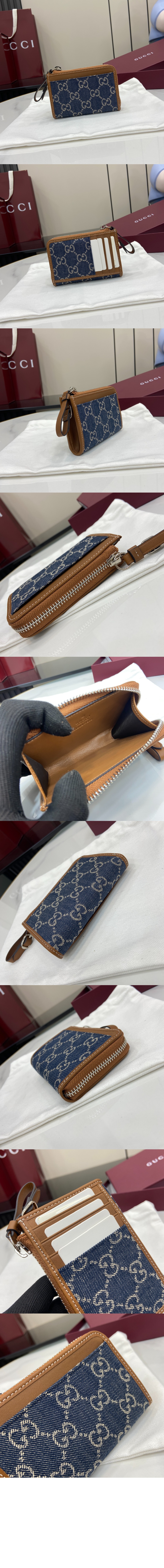 미러급레플리카사이트 | 명품레플리카 전문 쇼핑몰  | A퀄리티 - GG 엠블럼 지퍼 카드 케이스 821804 &gt; 구찌