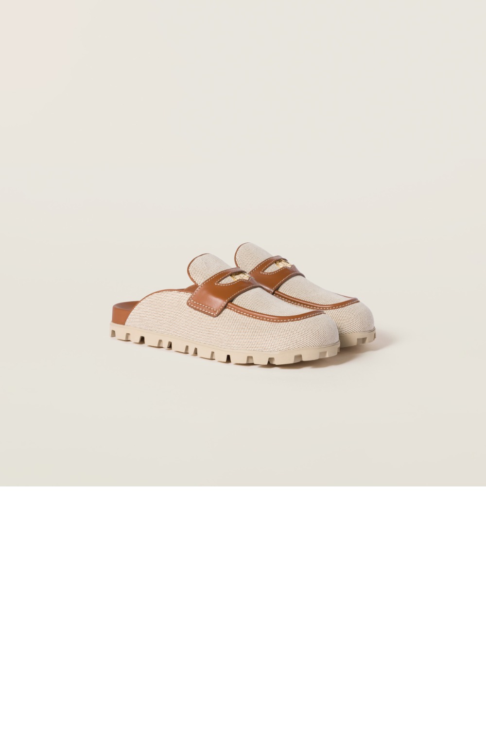 미러급레플리카사이트 | 명품레플리카 전문 쇼핑몰  | A퀄리티 - 캔버스 및 가죽 뮬 5D377E &gt; 미우미우