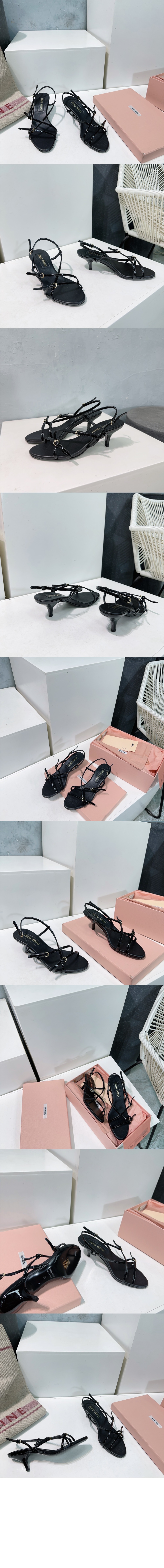 미러급레플리카사이트 | 명품레플리카 전문 쇼핑몰  | A퀄리티 - 에나멜 가죽 버클 샌들 5X342E &gt; 미우미우