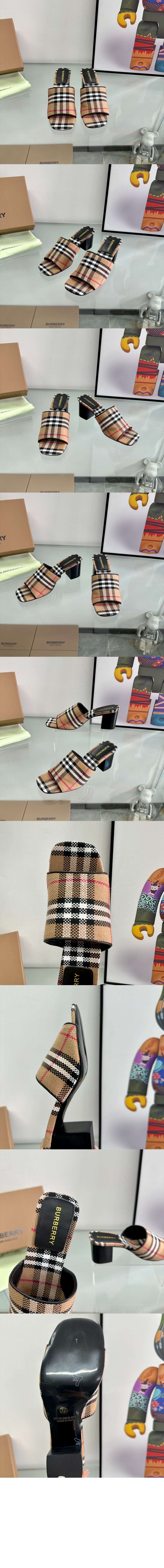 미러급레플리카사이트 | 명품레플리카 전문 쇼핑몰  | A퀄리티 - 모티프 로고 뮬 샌들 76774592 &gt; 버버리