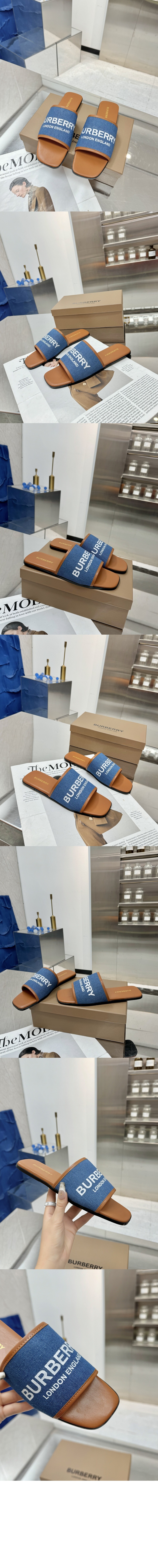 미러급레플리카사이트 | 명품레플리카 전문 쇼핑몰  | A퀄리티 - 데님 슬리퍼 80707521 &gt; 버버리