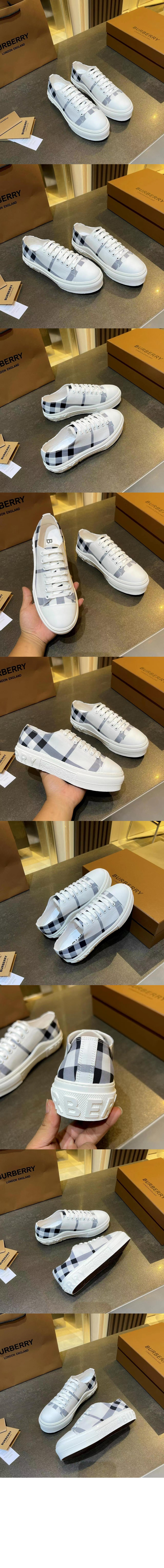 미러급레플리카사이트 | 명품레플리카 전문 쇼핑몰  | A퀄리티 - 체크 코튼 스니커즈 80714311 &gt; 버버리