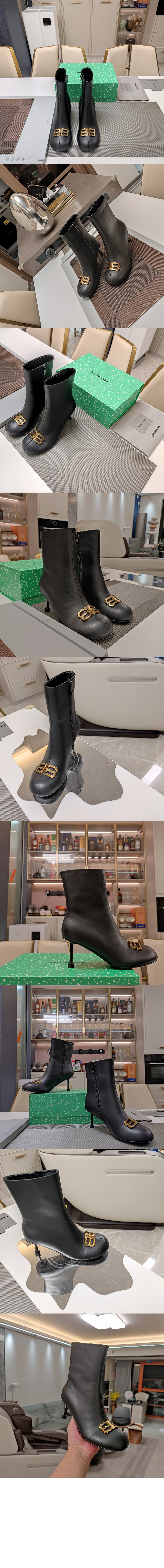 미러급레플리카사이트 | 명품레플리카 전문 쇼핑몰  | A퀄리티 - 그로피 BB 로고 앵클 부츠힐 722311 &gt; 발렌시아가