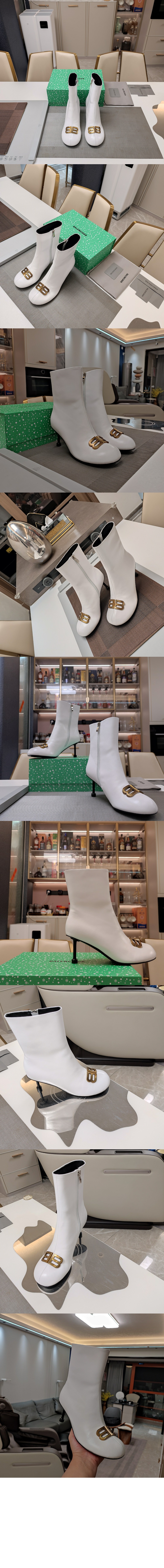 미러급레플리카사이트 | 명품레플리카 전문 쇼핑몰  | A퀄리티 - 그로피 BB 로고 앵클 부츠힐 722311 &gt; 발렌시아가