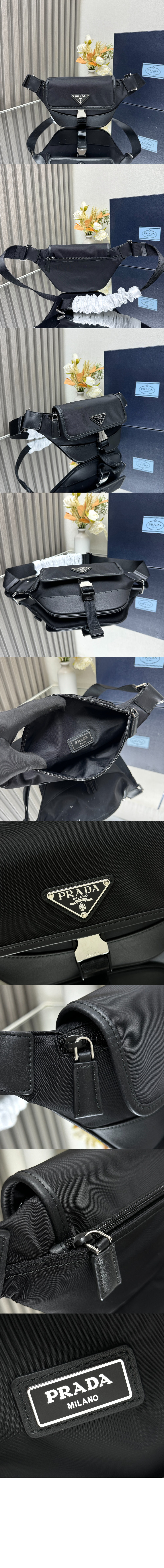 미러급레플리카사이트 | 명품레플리카 전문 쇼핑몰  | A퀄리티 - 리나일론 및 사피아노 가죽 숄더백 2VH176 &gt; 프라다