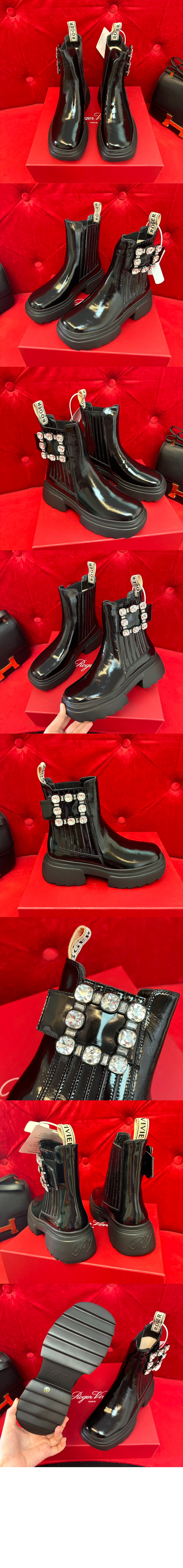 미러급레플리카사이트 | 명품레플리카 전문 쇼핑몰  | A퀄리티 - 페이턴트 레더 첼시 부츠 7103 &gt; 로저비비에