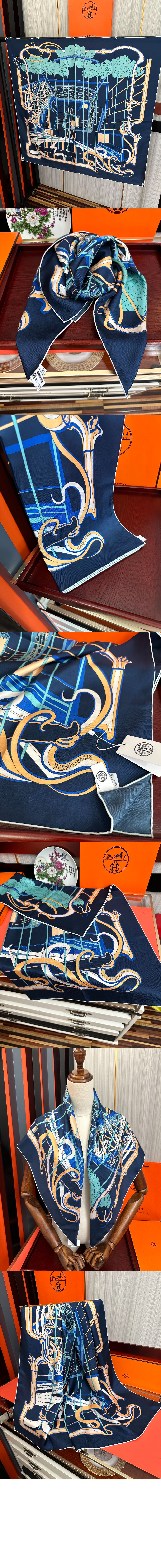 미러급레플리카사이트 | 명품레플리카 전문 쇼핑몰  | A퀄리티 - La Ligne Coup de Fouet 스카프 90 > 에르메스