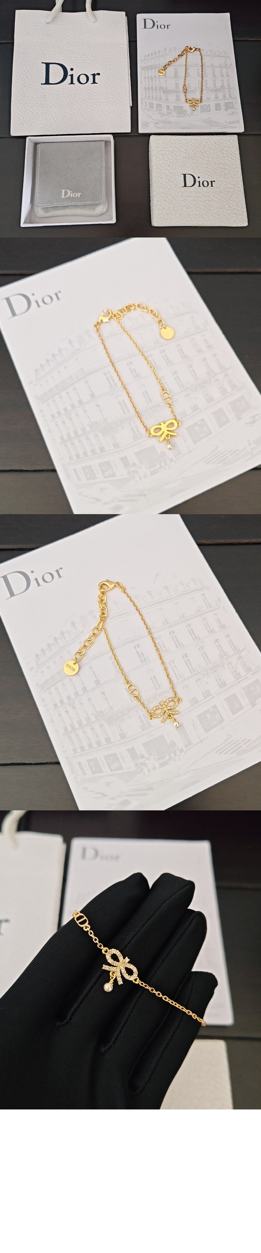 미러급레플리카사이트 | 명품레플리카 전문 쇼핑몰  | A퀄리티 - Le Nœud de Dior 팔찌 B3020 &gt; 디올