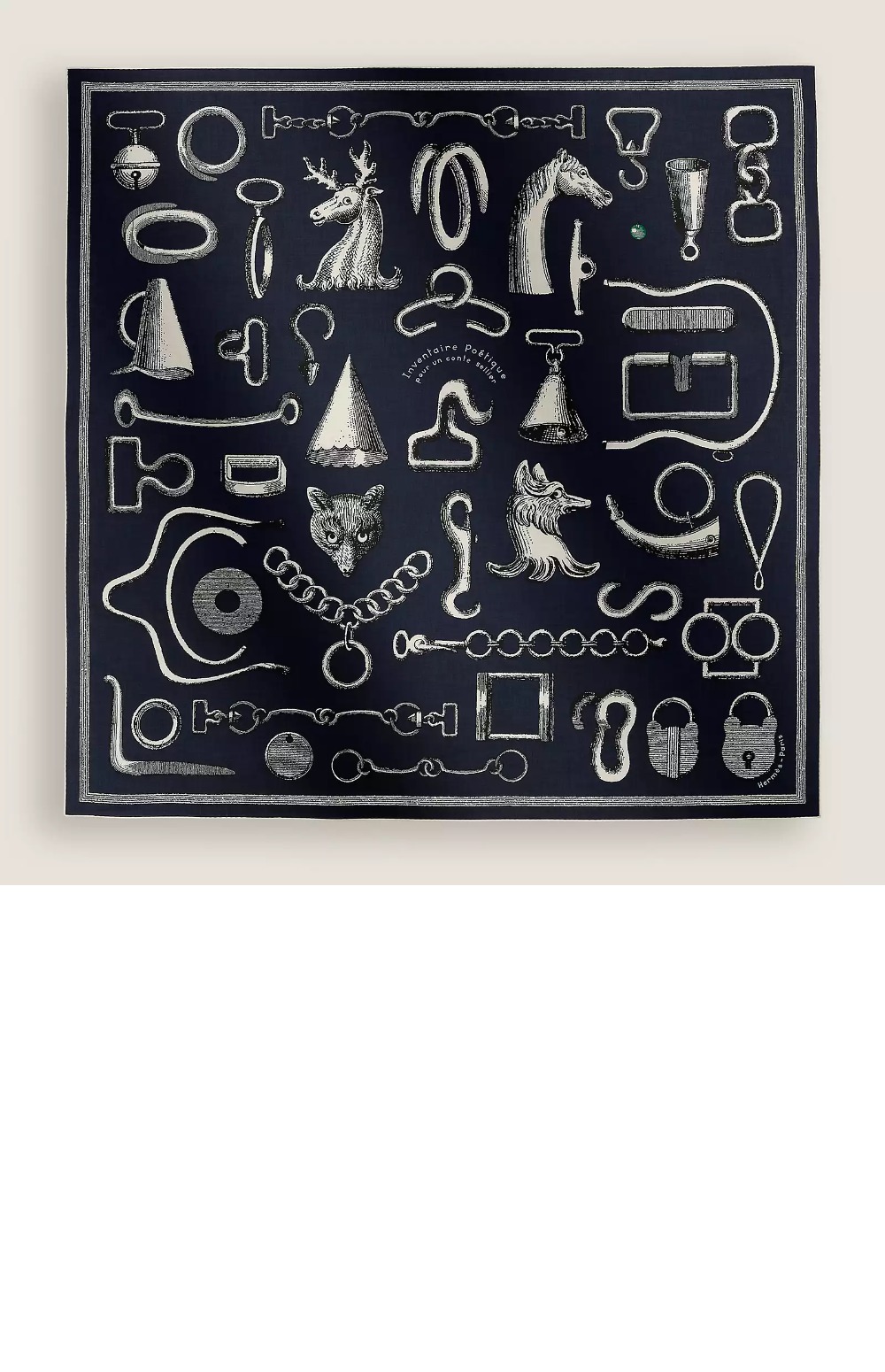 미러급레플리카사이트 | 명품레플리카 전문 쇼핑몰  | A퀄리티 - IInventaire Poetique pour un Conte Sellier  스카프 90 &gt; 에르메스