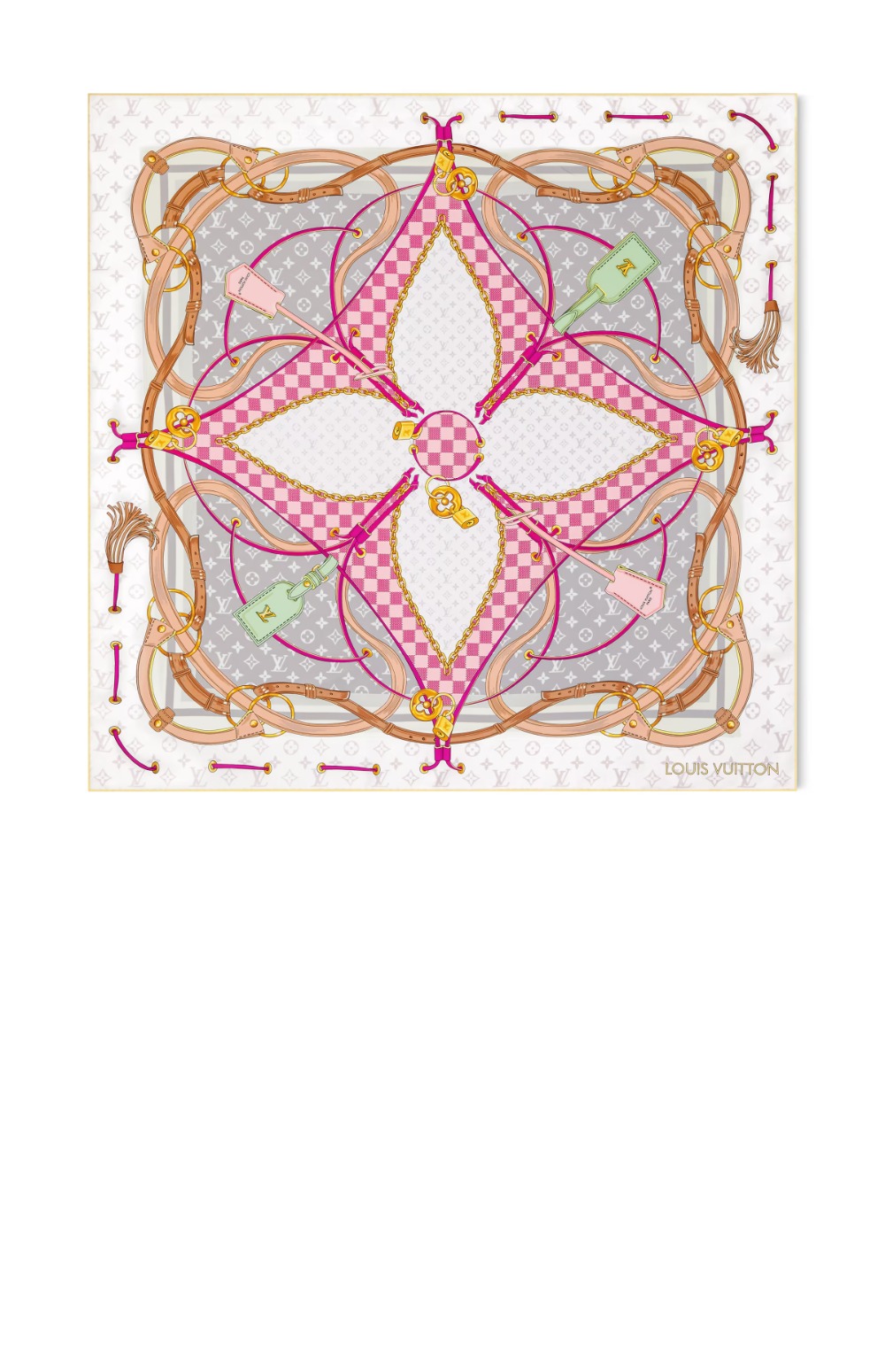 미러급레플리카사이트 | 명품레플리카 전문 쇼핑몰  | A퀄리티 - 플라워 앤드 스트랩 스퀘어 90 &gt; 루이비통