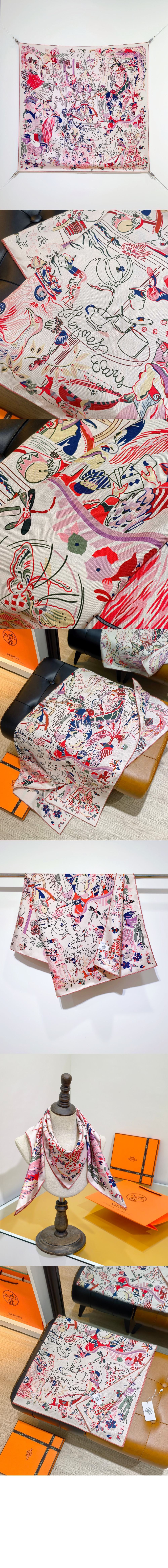 미러급레플리카사이트 | 명품레플리카 전문 쇼핑몰  | A퀄리티 - Emile et Une Nuit 스카프 90 &gt; 에르메스