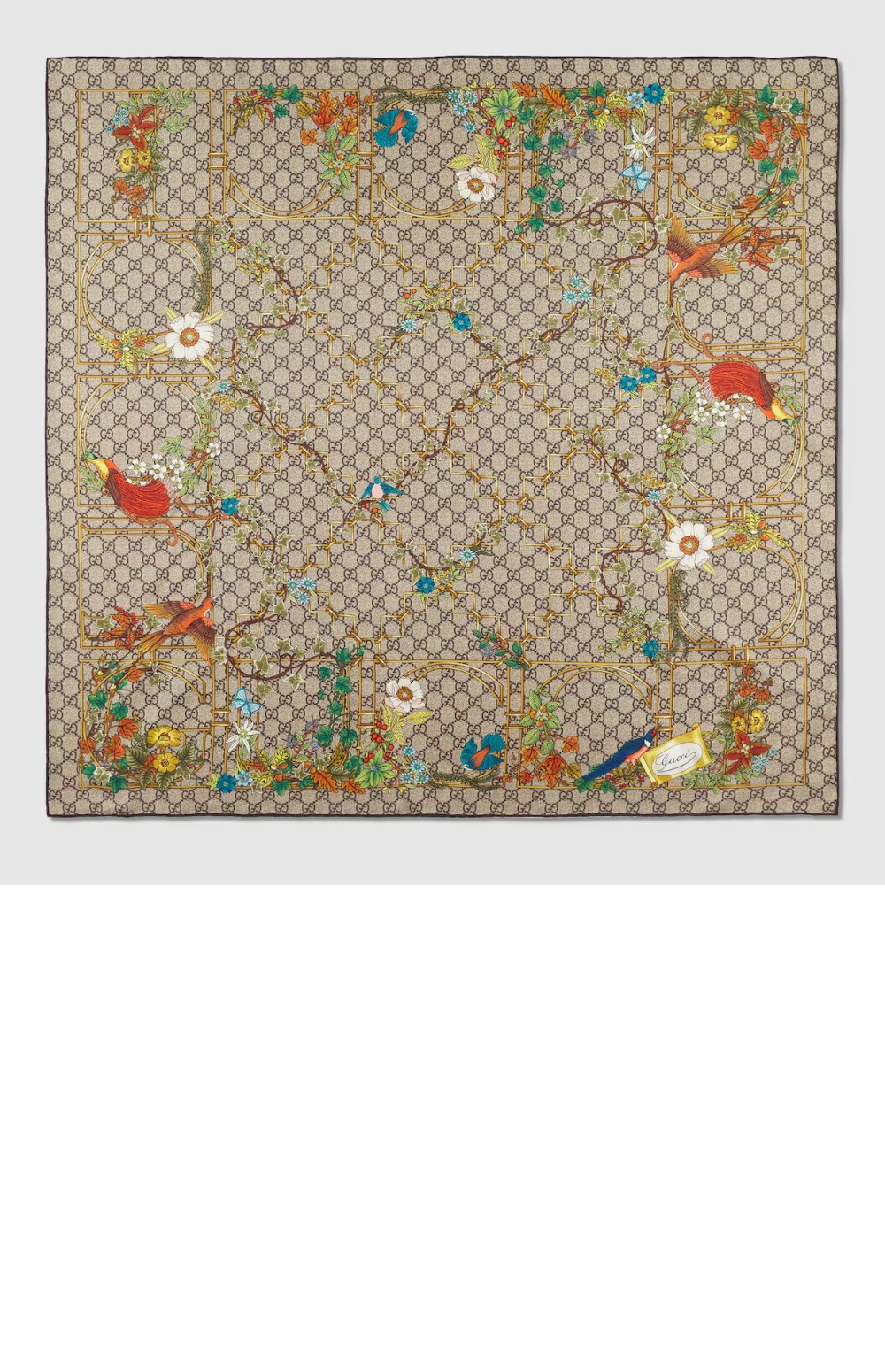 미러급레플리카사이트 | 명품레플리카 전문 쇼핑몰  | A퀄리티 - 프린트 실크 트윌 까레 777066 &gt; 구찌