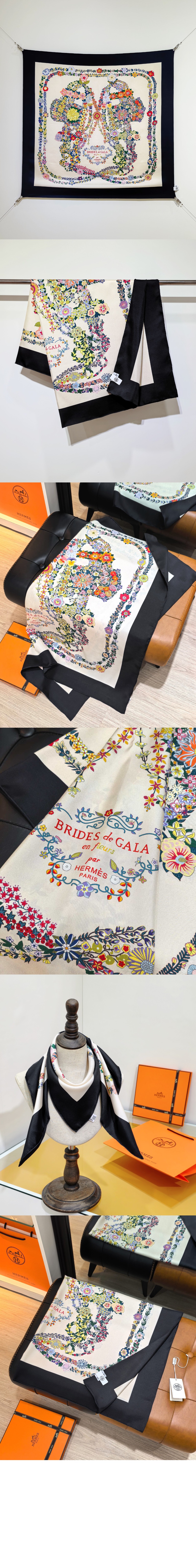 미러급레플리카사이트 | 명품레플리카 전문 쇼핑몰  | A퀄리티 - Brides de Gala en Fleurs 스카프 90 &gt; 에르메스