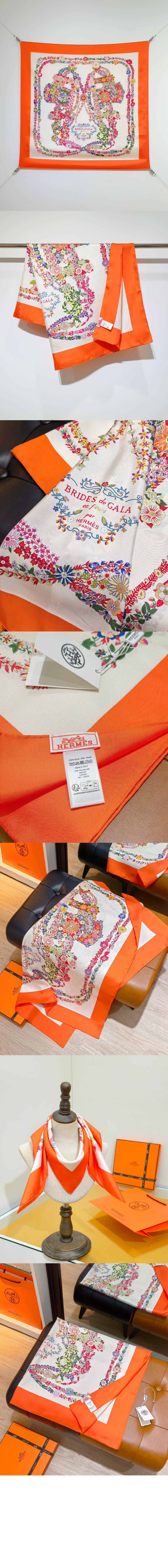 미러급레플리카사이트 | 명품레플리카 전문 쇼핑몰  | A퀄리티 - Brides de Gala en Fleurs 스카프 90 > 에르메스