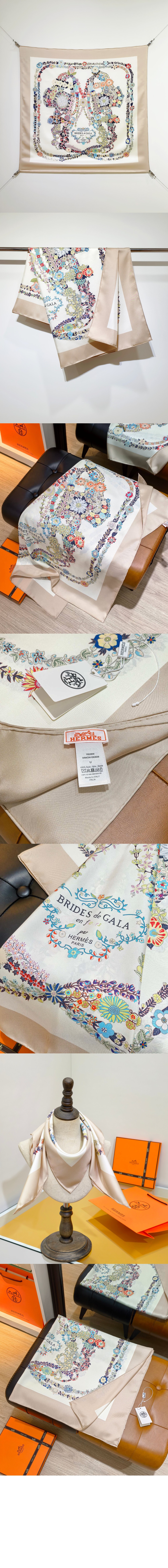 미러급레플리카사이트 | 명품레플리카 전문 쇼핑몰  | A퀄리티 - Brides de Gala en Fleurs 스카프 90 > 에르메스