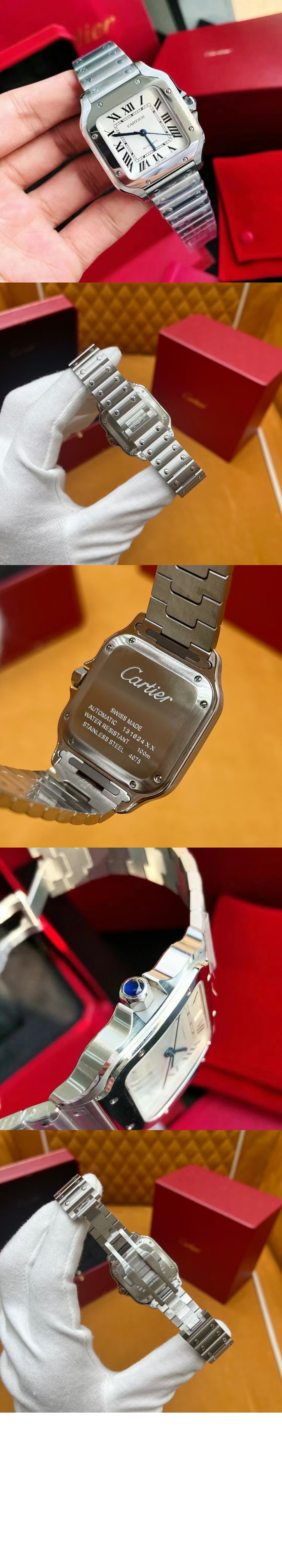 미러급레플리카사이트 | 명품레플리카 전문 쇼핑몰  | A퀄리티 - 산토스 드 까르띠에 42 WSSA0029 &gt; 까르띠에