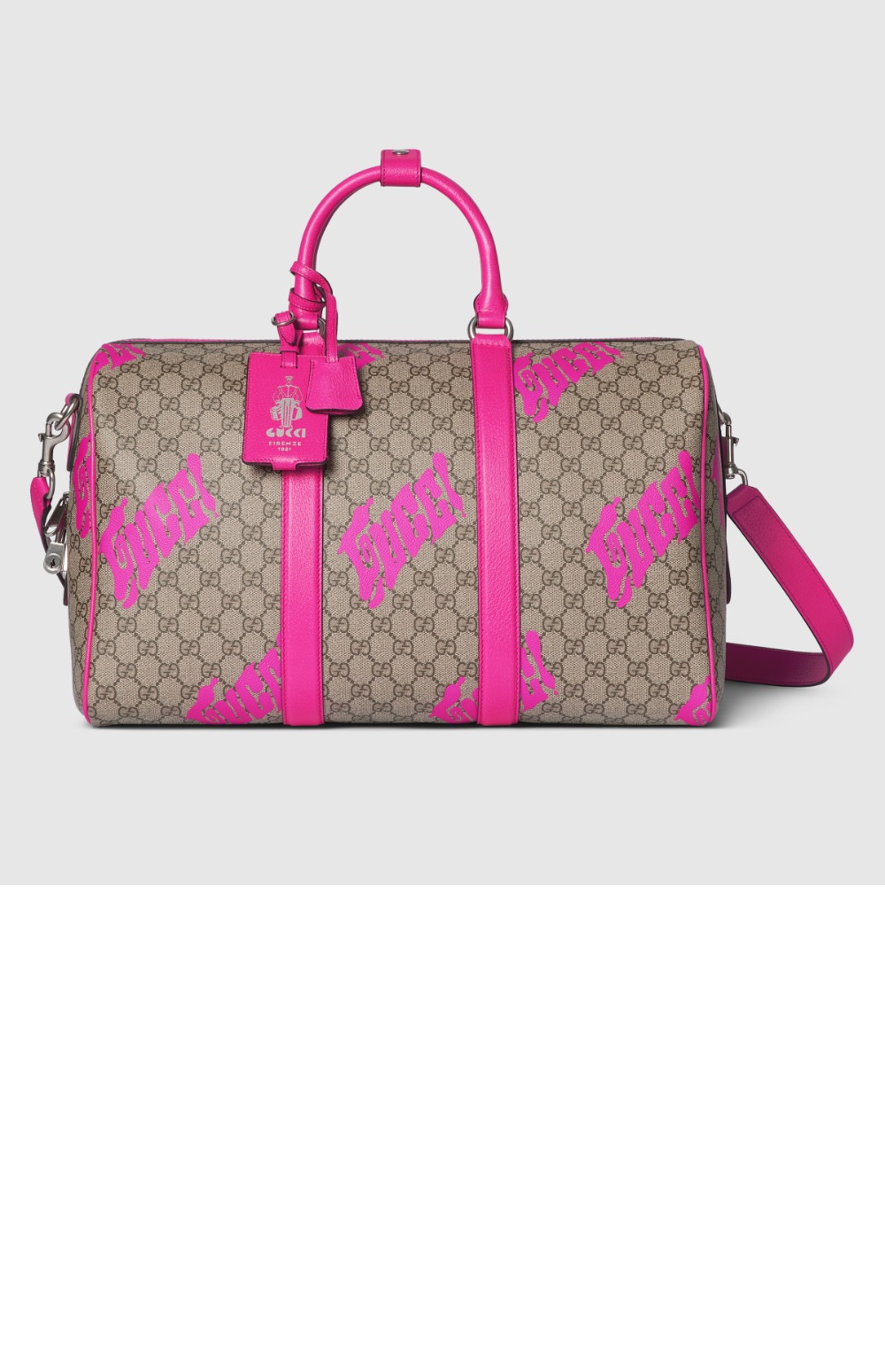 미러급레플리카사이트 | 명품레플리카 전문 쇼핑몰  | A퀄리티 - 프린트 디테일 미디엄 더플백 ‎834962 &gt; 구찌