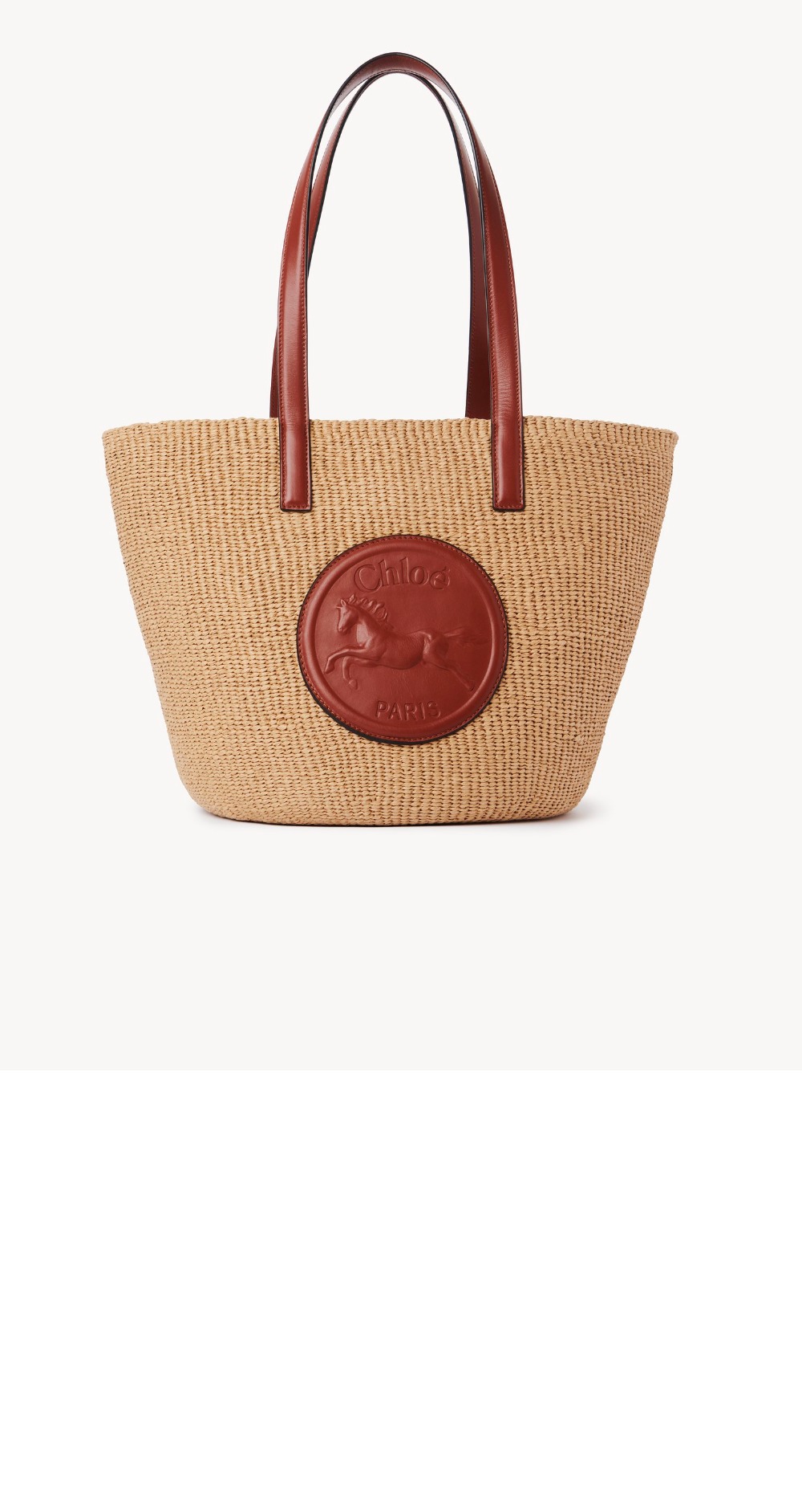 미러급레플리카사이트 | 명품레플리카 전문 쇼핑몰  | A퀄리티 - 천연 섬유 소재의 라지 Horse Medal 바스켓 SS591 &gt; 끌로에