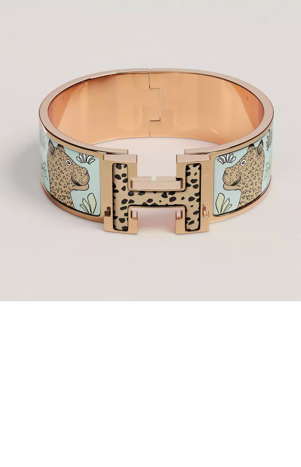 미러급레플리카사이트 | 명품레플리카 전문 쇼핑몰  | A퀄리티 - Clic Clac H Les Leopards 팔찌 &gt; 에르메스