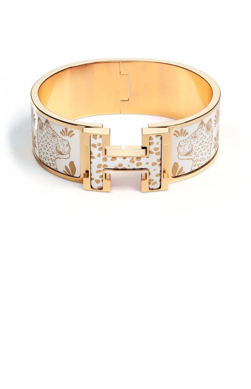 미러급레플리카사이트 | 명품레플리카 전문 쇼핑몰  | A퀄리티 - Clic Clac H Les Leopards 팔찌 &gt; 에르메스