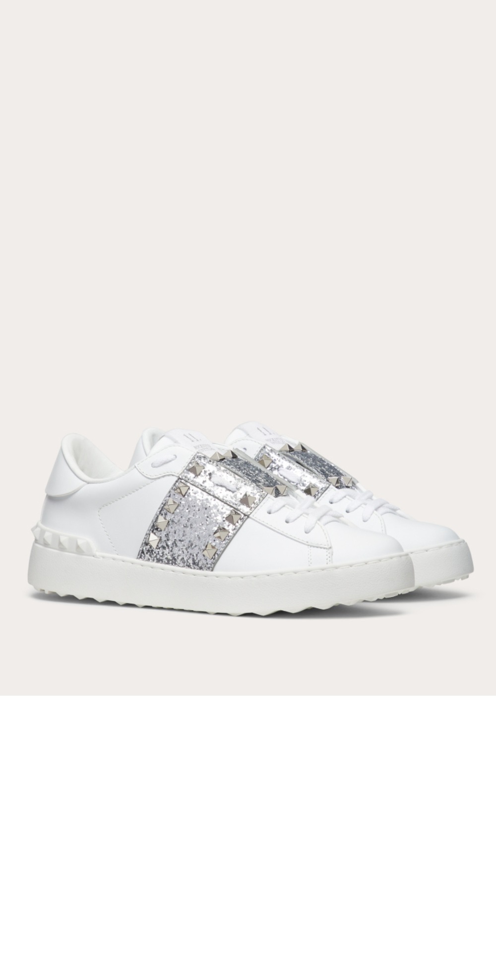 미러급레플리카사이트 | 명품레플리카 전문 쇼핑몰  | A퀄리티 - 가라바니 락스터드 언타이틀드 송아지 가죽 스니커즈 &gt; 발렌티노