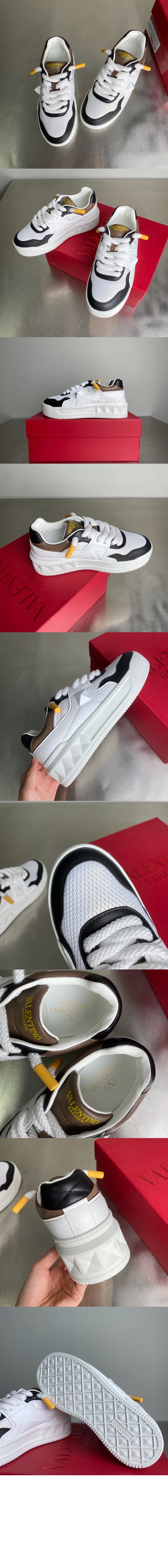 미러급레플리카사이트 | 명품레플리카 전문 쇼핑몰  | A퀄리티 - 퍼포레이티드 나파 가죽 로우탑 원 스터드 XL 스니커즈 &gt; 발렌티노