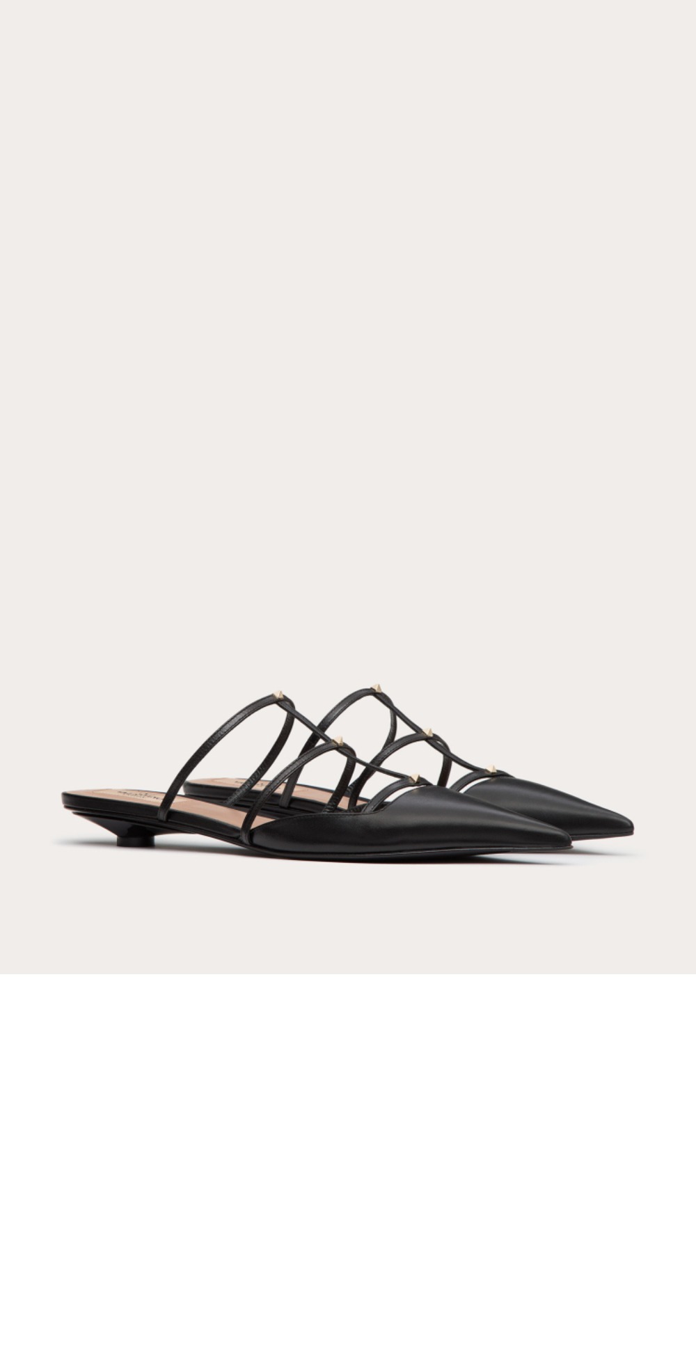 미러급레플리카사이트 | 명품레플리카 전문 쇼핑몰  | A퀄리티 - 락스터드 위스피 카프스킨 힐 뮬 &gt; 발렌티노