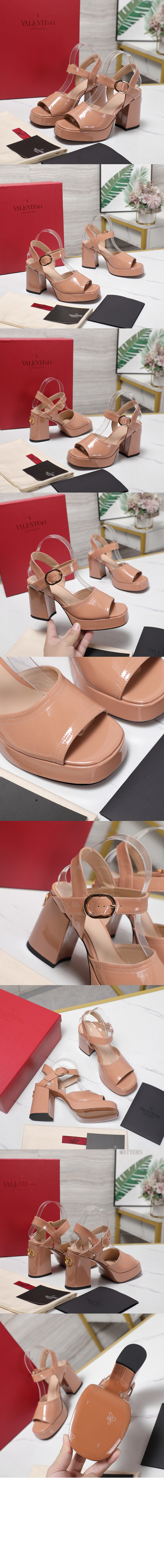 미러급레플리카사이트 | 명품레플리카 전문 쇼핑몰  | A퀄리티 - 포셋 폴리시드 카프스킨 플랫폼 샌들 &gt; 발렌티노