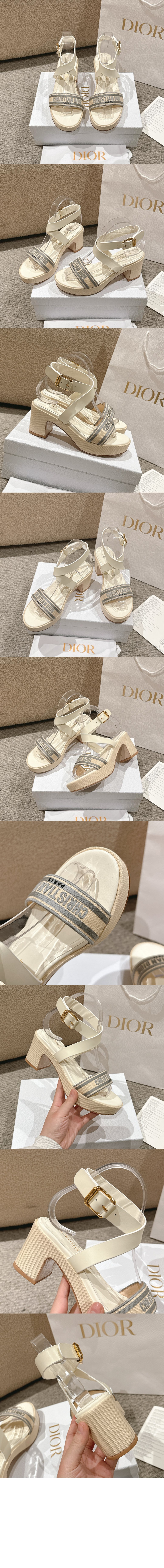 미러급레플리카사이트 | 명품레플리카 전문 쇼핑몰  | A퀄리티 - 라피아 힐 샌들 KCO08 &gt; 디올