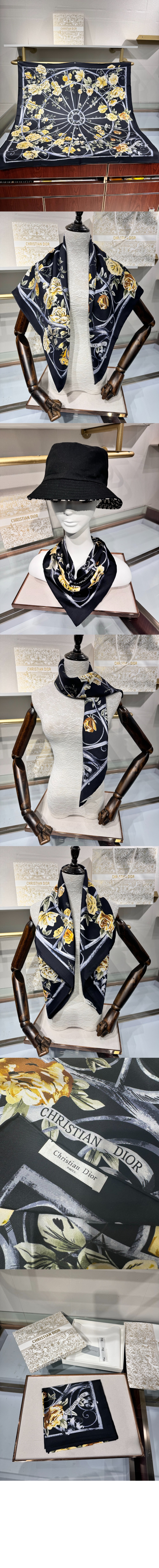 미러급레플리카사이트 | 명품레플리카 전문 쇼핑몰  | A퀄리티 - 식물 화훼  90 스퀘어 스카프 31GRA &gt; 디올