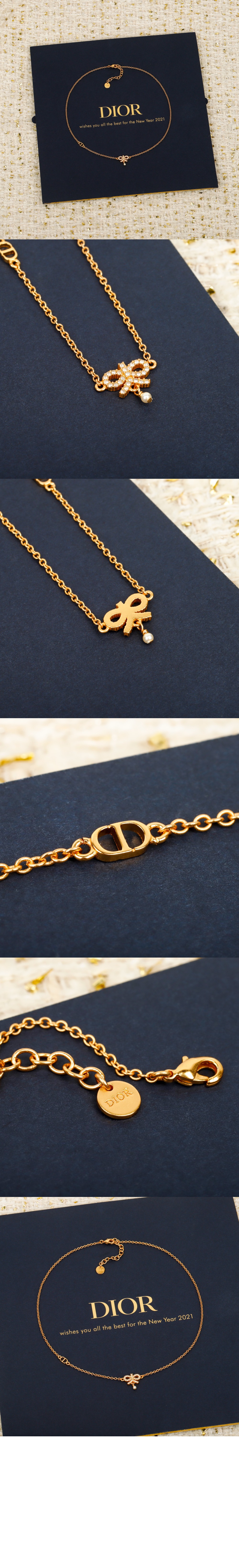 미러급레플리카사이트 | 명품레플리카 전문 쇼핑몰  | A퀄리티 - Le Nœud de Dior 목걸이 N3426 &gt; 디올