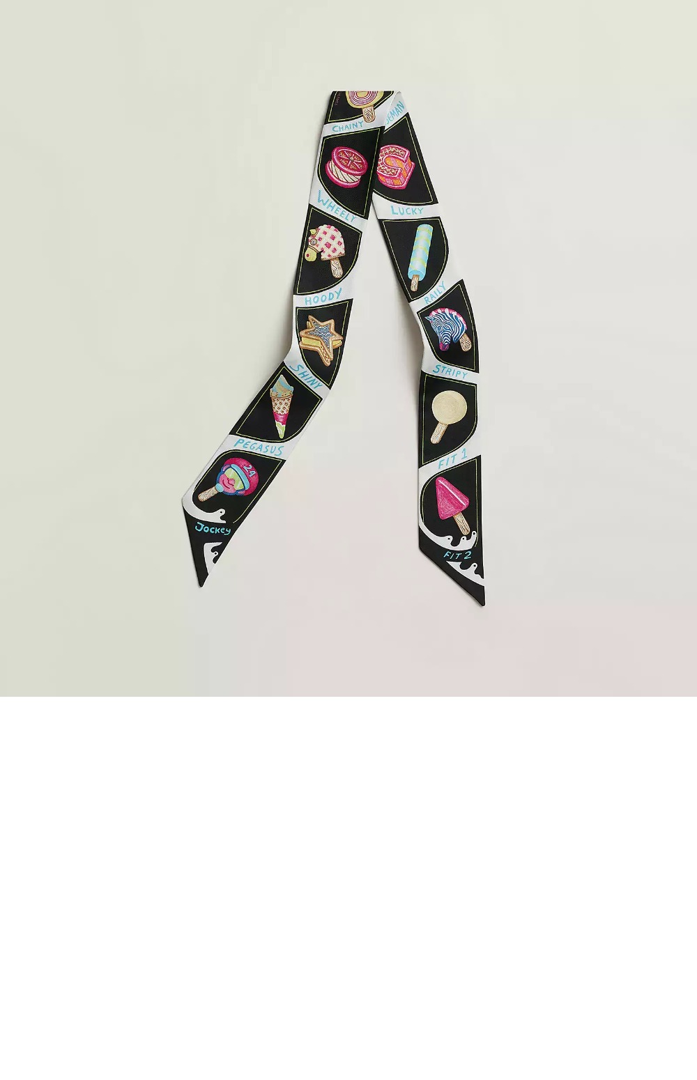 미러급레플리카사이트 | 명품레플리카 전문 쇼핑몰  | A퀄리티 - Funny Ice Cream Twilly  트윌리 > 에르메스