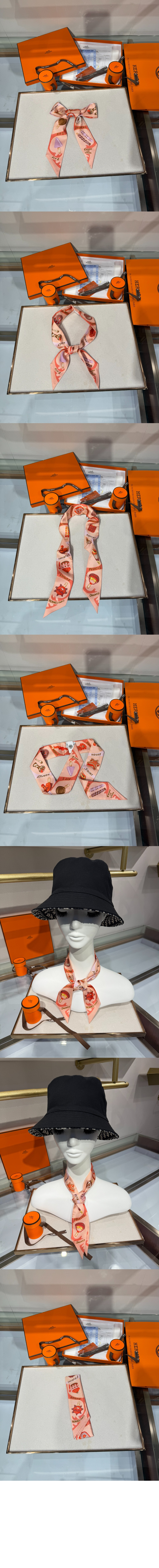 미러급레플리카사이트 | 명품레플리카 전문 쇼핑몰  | A퀄리티 - Funny Ice Cream Twilly  트윌리 &gt; 에르메스