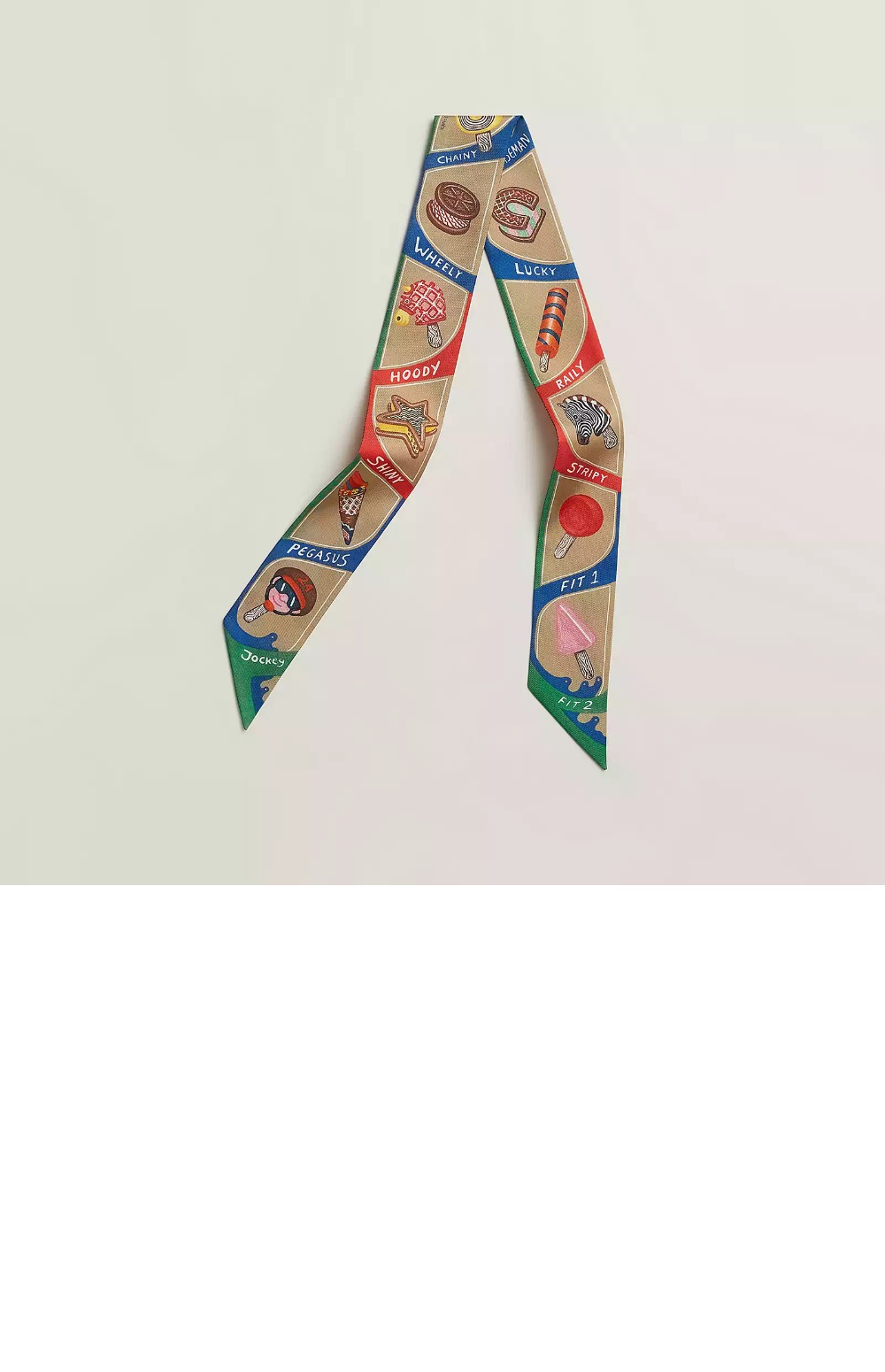 미러급레플리카사이트 | 명품레플리카 전문 쇼핑몰  | A퀄리티 - Funny Ice Cream Twilly  트윌리 &gt; 에르메스