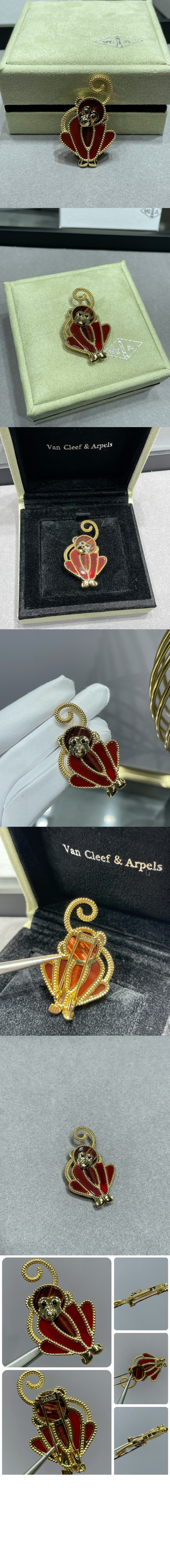 미러급레플리카사이트 | 명품레플리카 전문 쇼핑몰  | A퀄리티 - 럭키 애니멀 몽키 클립 7UL00 &gt; 반클리프