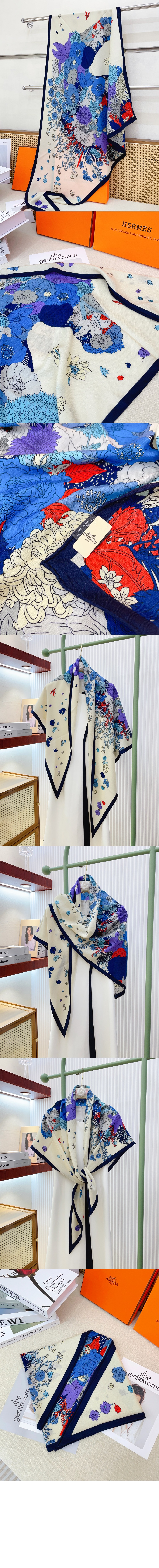 미러급레플리카사이트 | 명품레플리카 전문 쇼핑몰  | A퀄리티 - Gentle Floral Cloak 자이언트 트라이앵글 &gt; 에르메스