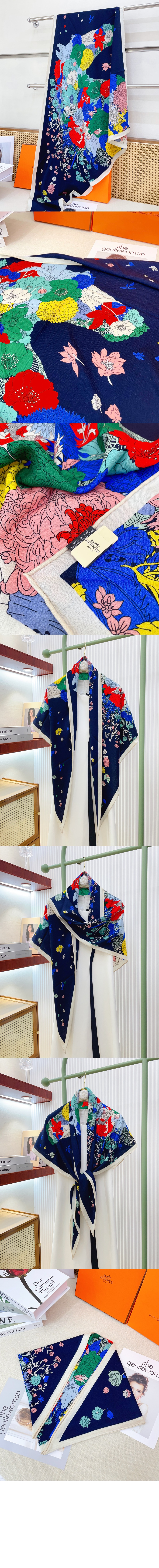 미러급레플리카사이트 | 명품레플리카 전문 쇼핑몰  | A퀄리티 - Gentle Floral Cloak 자이언트 트라이앵글 &gt; 에르메스