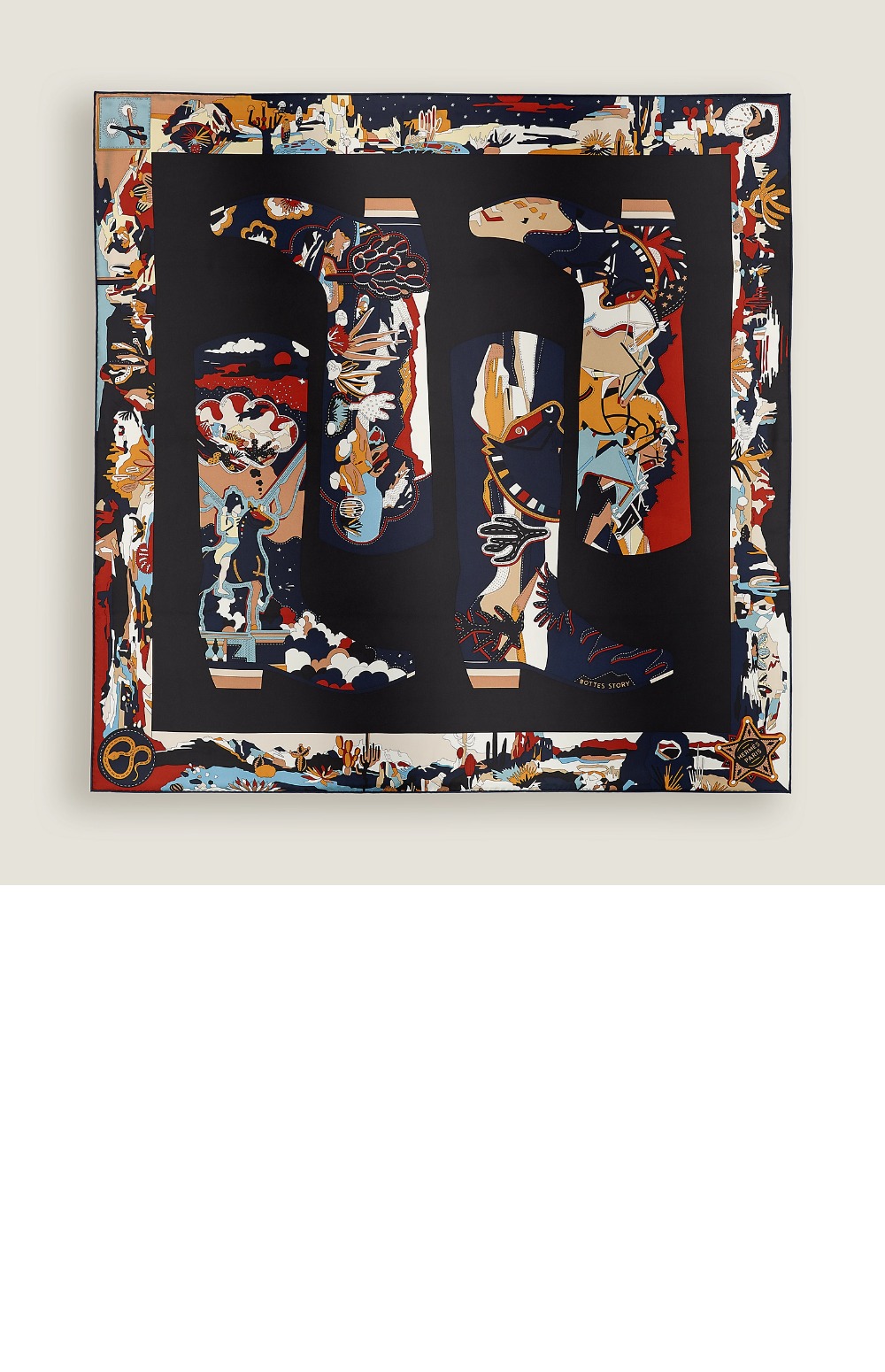 미러급레플리카사이트 | 명품레플리카 전문 쇼핑몰  | A퀄리티 - Bottes Story 스카프 90 &gt; 에르메스