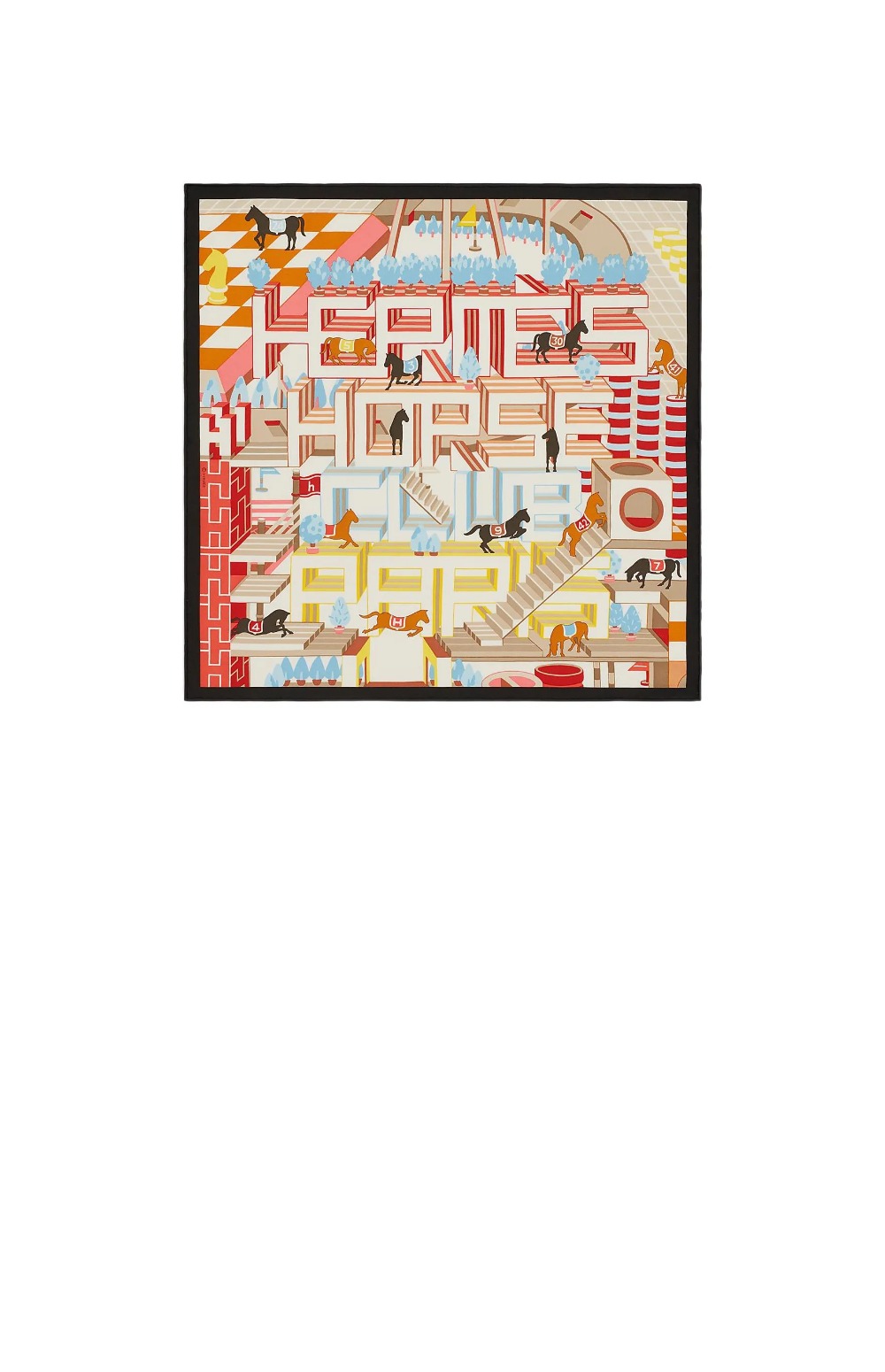 미러급레플리카사이트 | 명품레플리카 전문 쇼핑몰  | A퀄리티 - Horse Club Detail  스카프 90 &gt; 에르메스