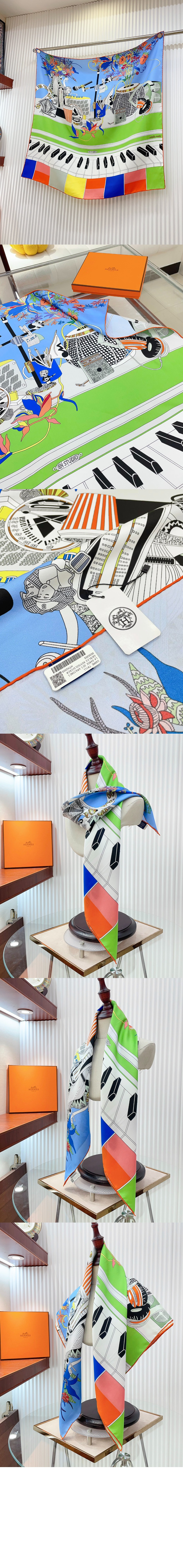 미러급레플리카사이트 | 명품레플리카 전문 쇼핑몰  | A퀄리티 - En Studio 스카프 90 > 에르메스