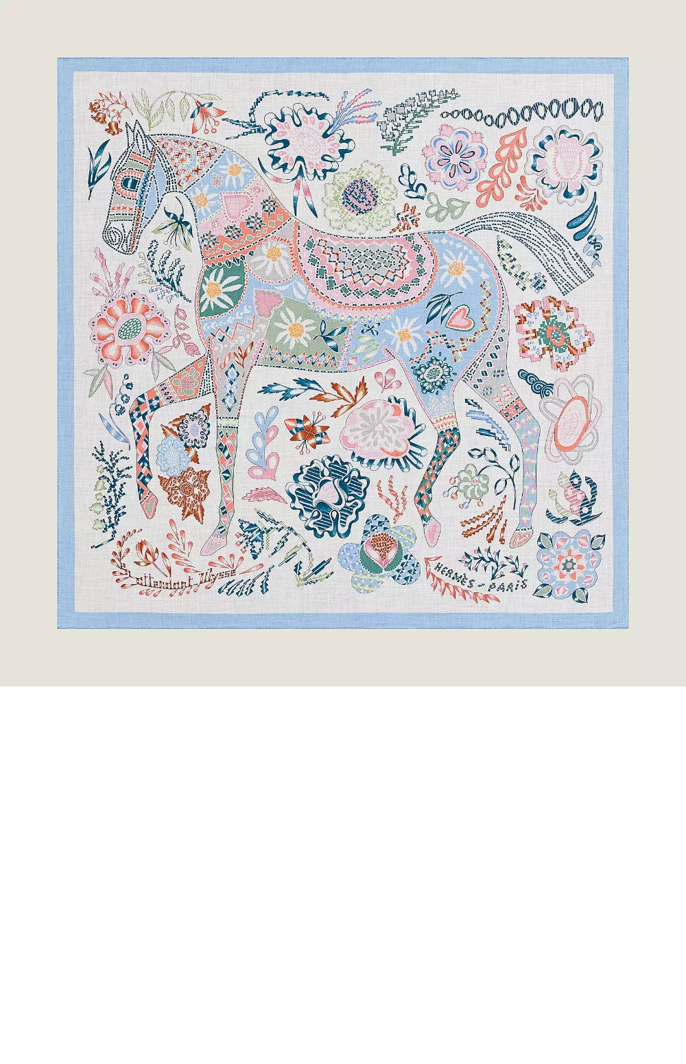 미러급레플리카사이트 | 명품레플리카 전문 쇼핑몰  | A퀄리티 - En Attendant Ulysse 숄 140 &gt; 에르메스