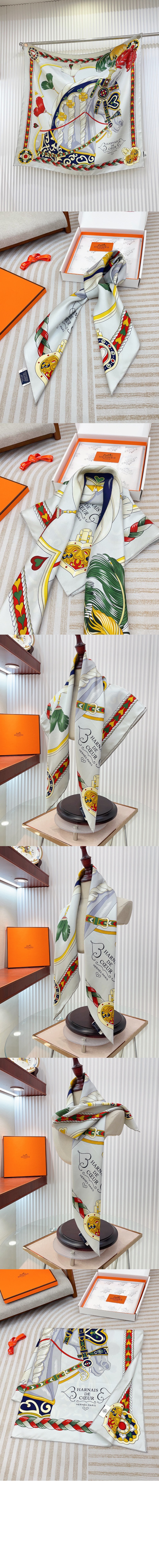 미러급레플리카사이트 | 명품레플리카 전문 쇼핑몰  | A퀄리티 - Harnais de Coeur 스카프 90 &gt; 에르메스