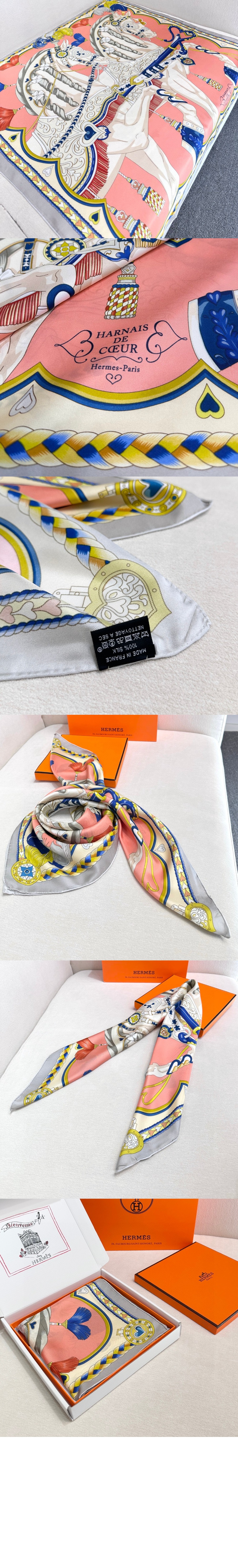 미러급레플리카사이트 | 명품레플리카 전문 쇼핑몰  | A퀄리티 - Harnais de Coeur 스카프 90 &gt; 에르메스