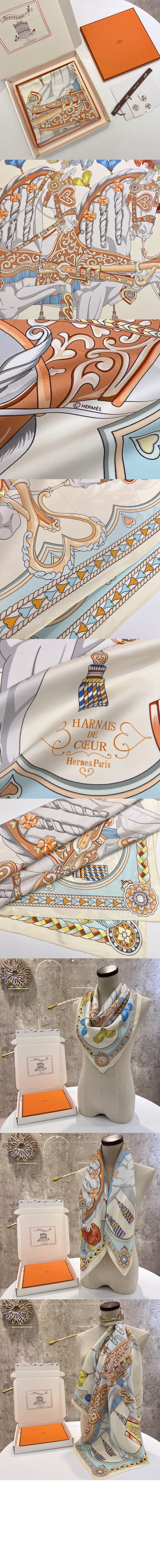 미러급레플리카사이트 | 명품레플리카 전문 쇼핑몰  | A퀄리티 - Harnais de Coeur 스카프 90 &gt; 에르메스