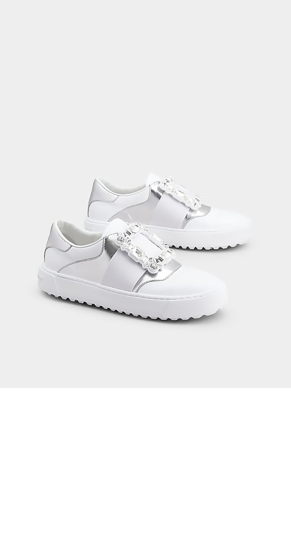 미러급레플리카사이트 | 명품레플리카 전문 쇼핑몰  | A퀄리티 - 다이아몬드 버클 가죽 스니커즈 6873 > 로저비비에